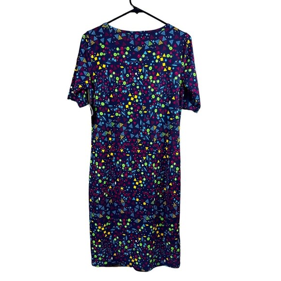 LulaRoe Julia Women's Navy Blue Dress - Picture 2 of 6